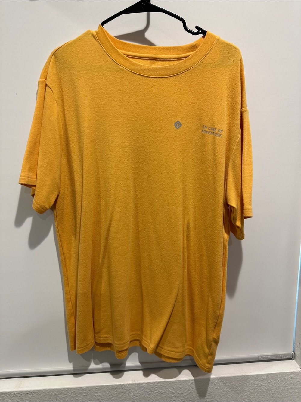 Rivian Men's Yellow Short-Sleeve Performance Tee